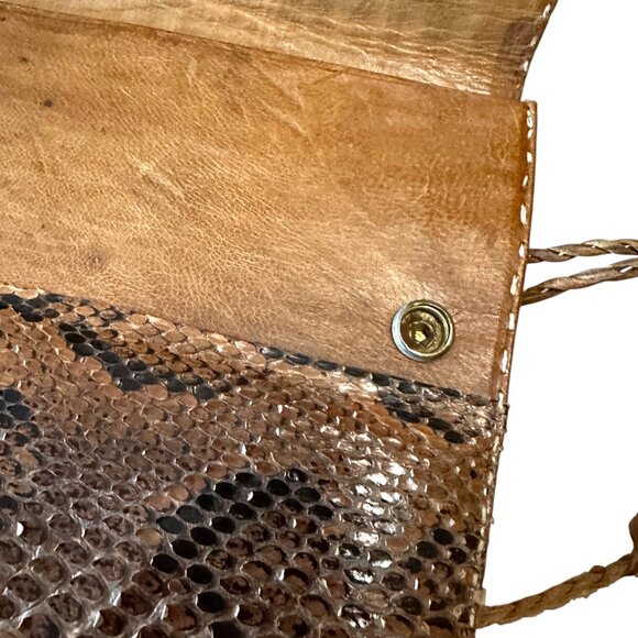 Vintage Python Snakeskin Shoulder Bag - Picture 6 of 12